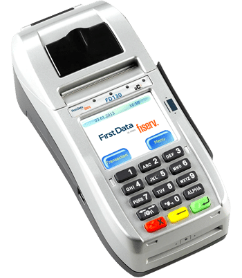 payment terminal - FD130 First Data - Bay State Merchant Services